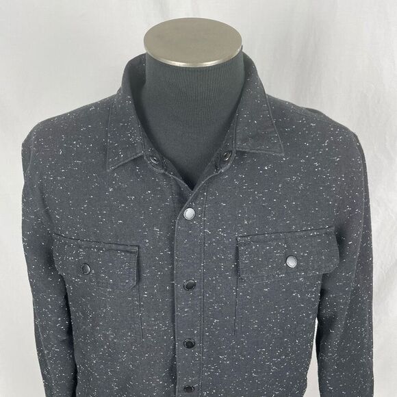 Marc Anthony Slim-Fit Wool-Blend Quilted Shirt Jacket - Men’s L - Picture 5 of 10